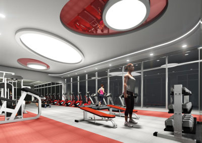 Costa Hollywood Condo Gym by © D-Essentials